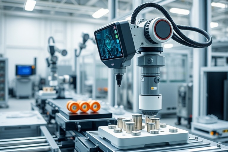 Machine Vision inspectiesysteem op productielijn